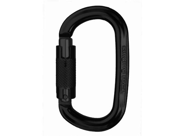 Singing Rock Ozone Triple Lock Black Skrukarabin 